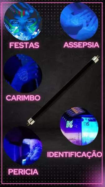 Imagem de Lampada 4w Blb T5 Luz Negra Para Detector Money 118ab