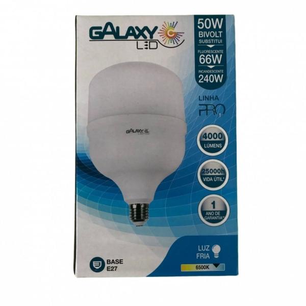 Imagem de Lampada 50w 6500k bivolt e27 led alta potencia galaxy 4203a