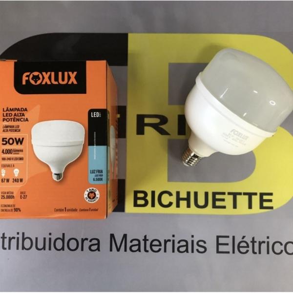 Imagem de Lampada 50w 6500k bivolt e27 lta potencia foxlux led90.24