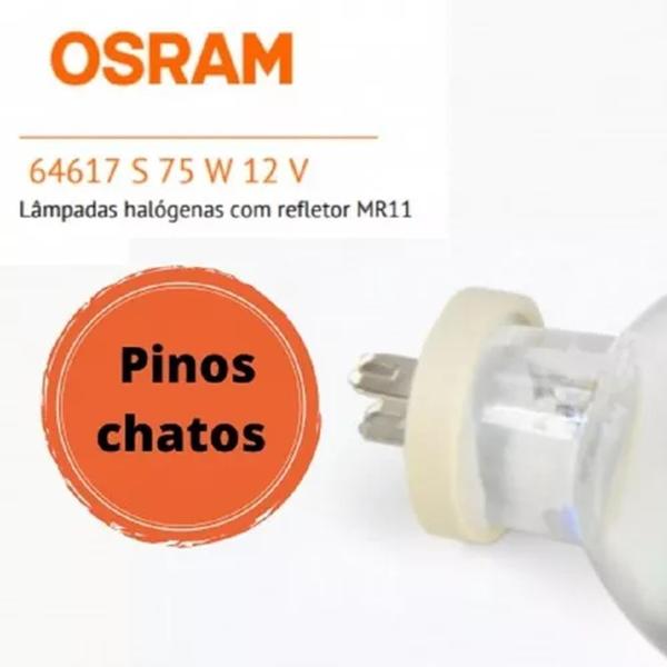 Imagem de Lampada 64617s 12v 75w Para Fotopolimerizador Dental Osram