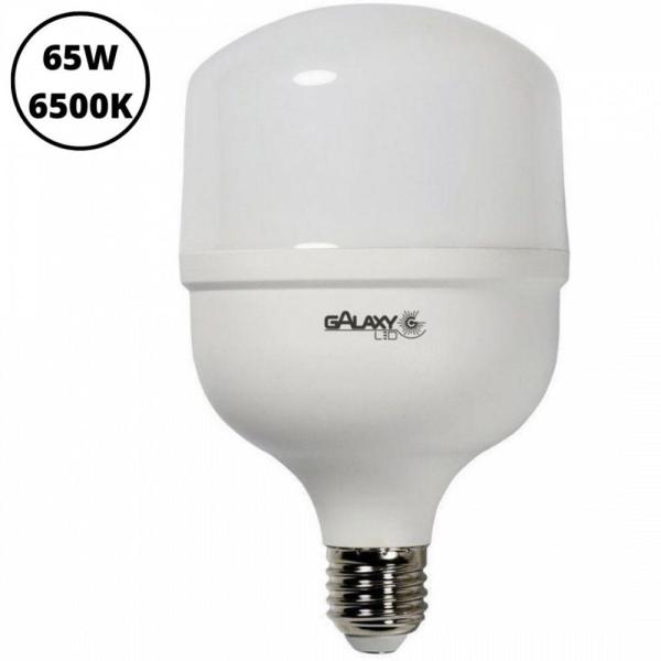 Imagem de Lampada 65w 6500k bivolt e27 led alta potencia galaxy 4204a