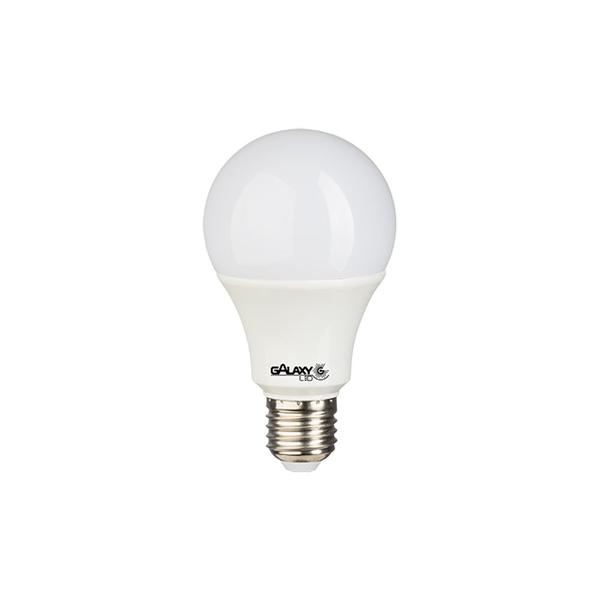 Lâmpada A60 Bulbo E27 Led 12W 3000K Bivolt - GALAXY LED Imagem de Lâmpada A60 Bulbo E27 Led 12W 3000K Bivolt