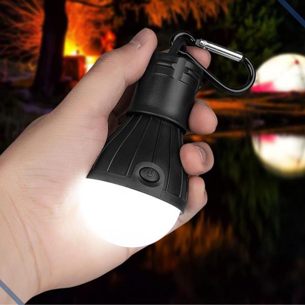 Imagem de Lampada Barraca Lampião Led Potente Barraca Camping Kit 4