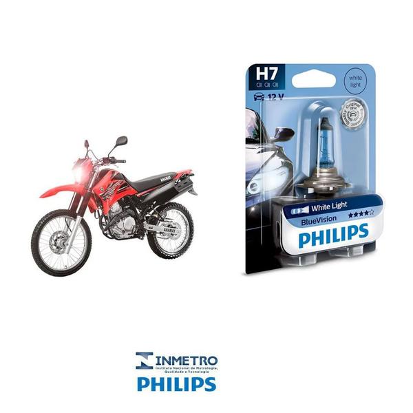 Imagem de Lâmpada BlueVision Philips H7 KAWASAKI Ditracker 250CC