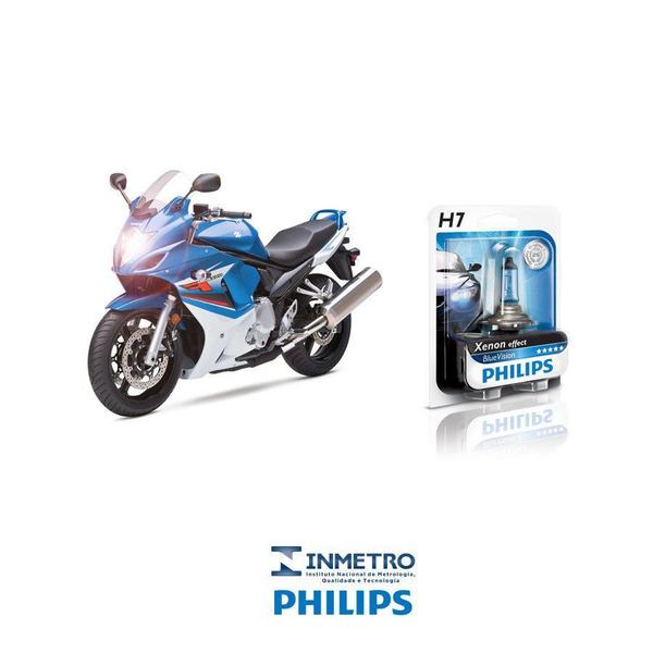 Imagem de Lâmpada BlueVision Philips H7 SUZUKI GSX 650F 2009 2013