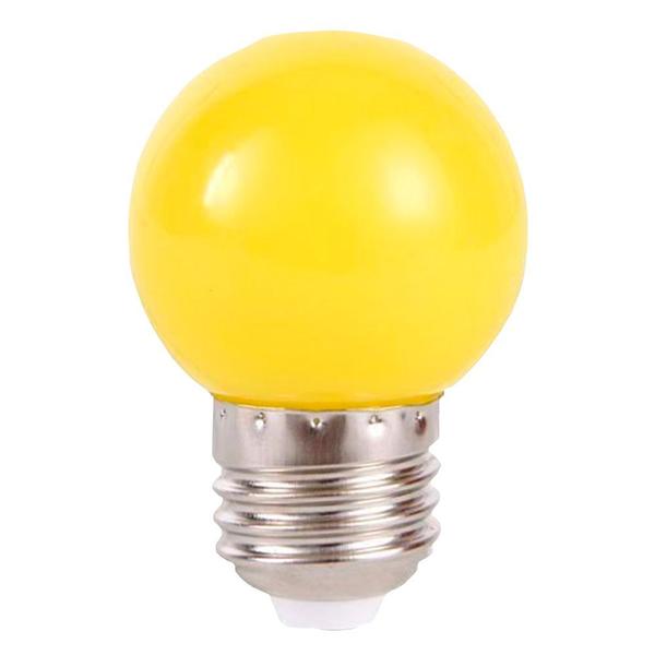 Imagem de Lâmpada Bolinha 15w Incandescente E-27 Amarela 127v