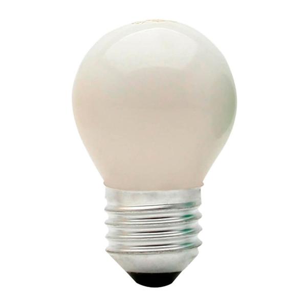 Lâmpada bolinha colorida leitosa 15w 220v brasfort 220v Imagem de Lâmpada bolinha colorida leitosa 15w 220v brasfort 220v