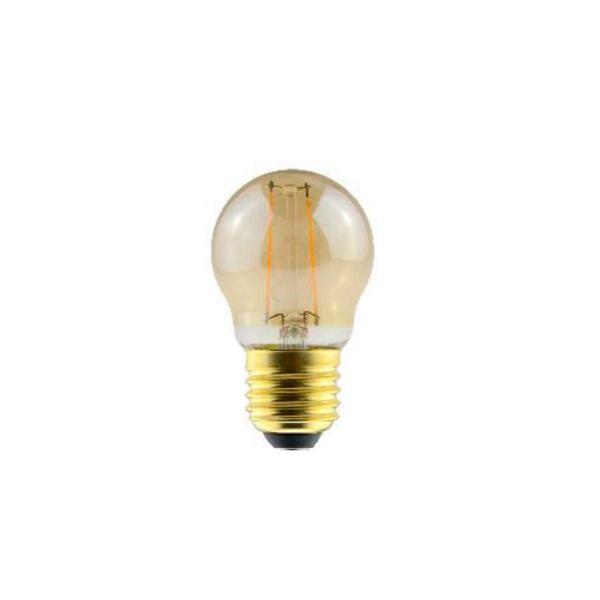Lâmpada Bolinha Filamento Led G45 E27 Luz Quente Vintage - PIX Imagem de Lâmpada Bolinha Filamento Led G45 E27 Luz Quente Vintage