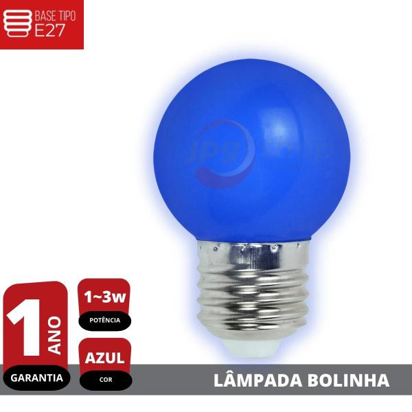 Imagem de Lâmpada Bolinha Led 1~3w Colorida 110v/220v Abajur Festa