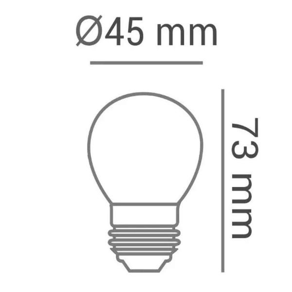 Imagem de Lâmpada Bolinha Led 6w 4000K 2700K 6000K Luminatti