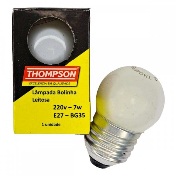 Imagem de Lampada Bolinha Thompson 7Wx220V Leitosa . / Kit C/ 10 Peca