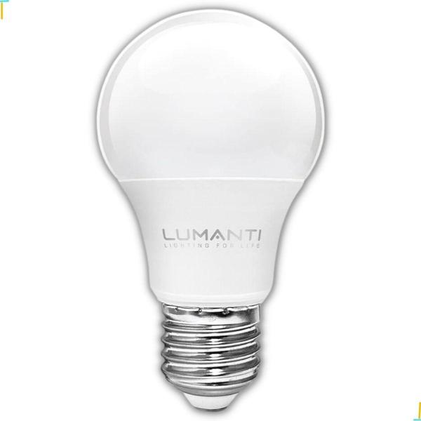 Imagem de Lâmpada bulbo 12w branco frio 6500k bivolt kit com 10 unids - Lumanti