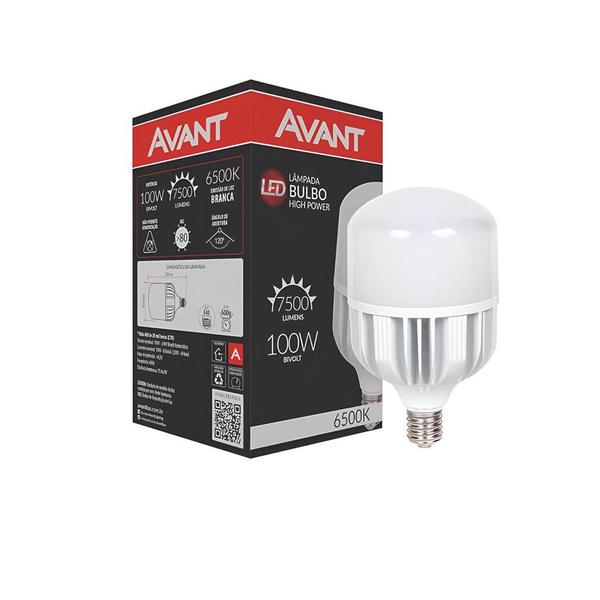 Imagem de Lampada bulbo led 100w 6500k e40 bivolt avant