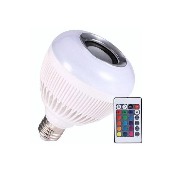 Imagem de Lampada Caixinha De Som Bluetooth Rgb Music Bulb Controle