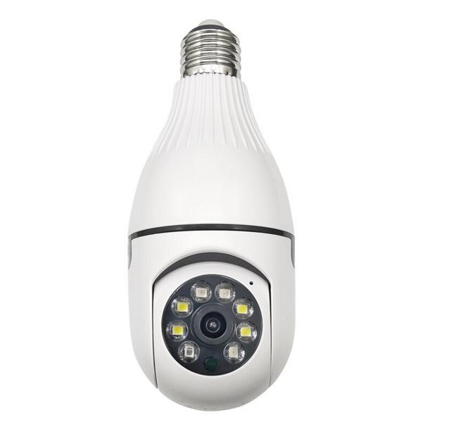 Imagem de Lampada Camera Wifi Ip Espiã Noturno 360 Giratoria Alarme Yousee