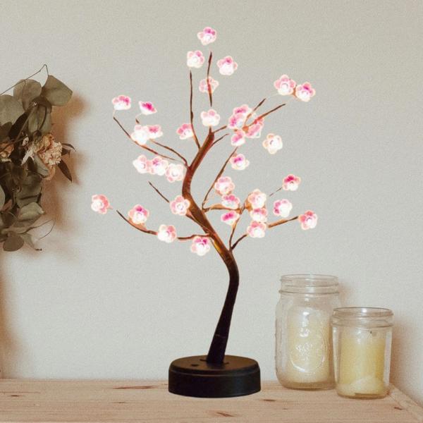 Imagem de Lâmpada Cherry Blossom Tree Nakolulu 18 polegadas 36 LED