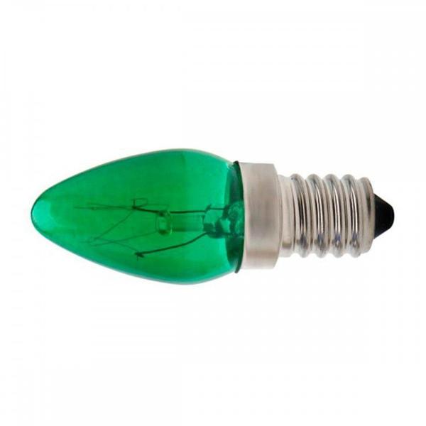 Imagem de Lampada Chupeta Brasfort 07Wx127 Verde E14 8498 - Kit C/25