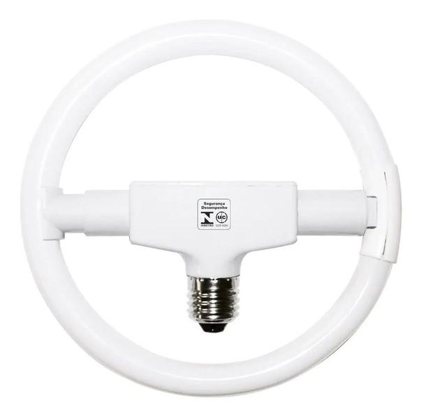 Imagem de Lâmpada Circular 32w 220v E27 Branco Frio Completa