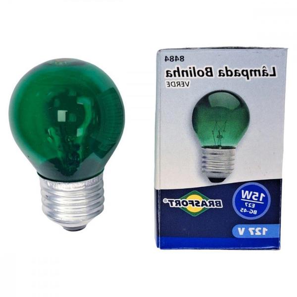 Imagem de Lampada Colorida Brasfort 15Wx127V. Verde ./ Kit Com 25 Peças