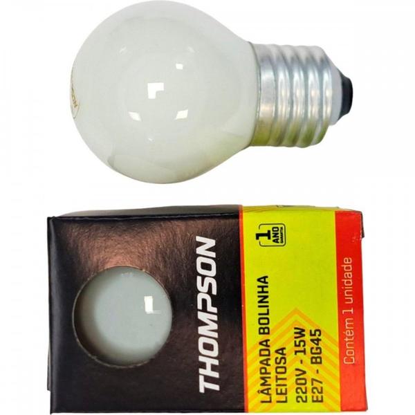 Imagem de Lampada Colorida Thompson 15Wx220V. Leitosa - Kit C/10 Peças