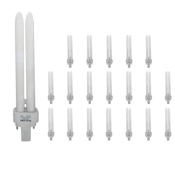 Lâmpada compacta 2pinos 26w 4000k(branco neutro)g23d-3 kit20 - Valepinho Imagem de Lâmpada compacta 2pinos 26w 4000k(branco neutro)g23d-3 kit20