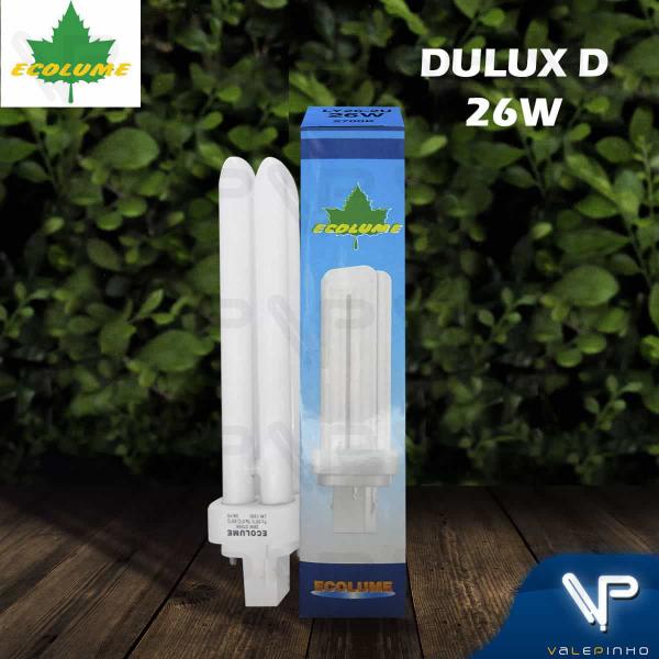 Lâmpada compacta 2pinos 26w 4000k(branco neutro)g23d-3 kit20 - Valepinho Imagem de Lâmpada compacta 2pinos 26w 4000k(branco neutro)g23d-3 kit20