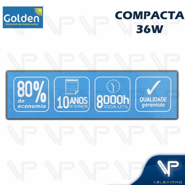 Imagem de Lâmpada compacta espiral 36w 127v 6500k(branco frio)e27 twister