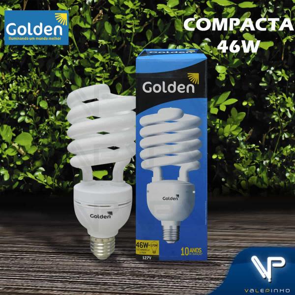 Imagem de Lâmpada compacta espiral 46w 127v 2700k(branco quente)e27 twister