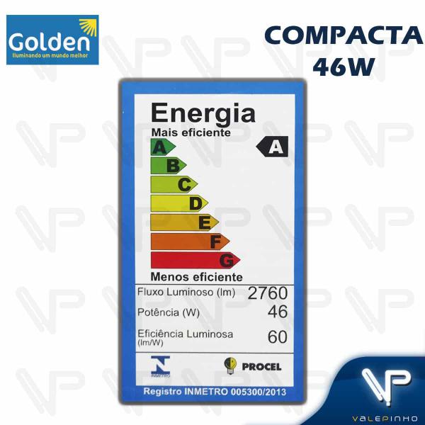 Imagem de Lâmpada compacta espiral 46w 127v 2700k(branco quente)e27 twister