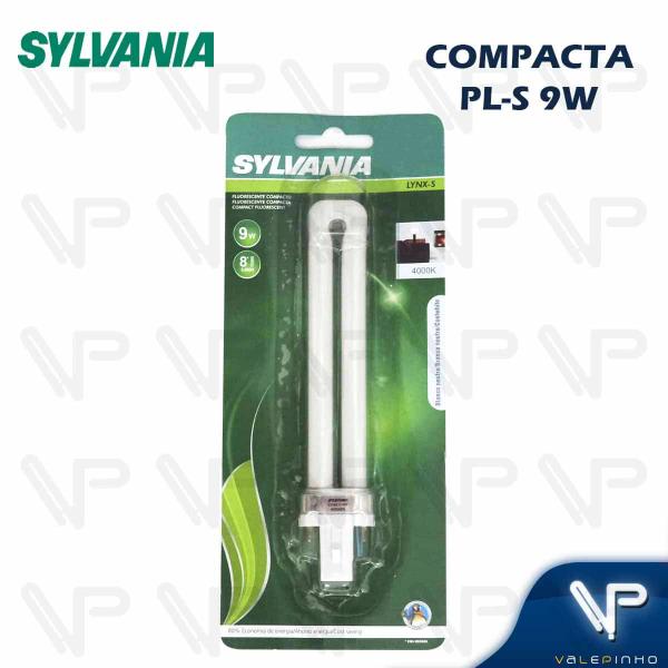 Imagem de Lâmpada compacta lynx s 2pinos 9w 4000k(branco neutro)g23 kit20