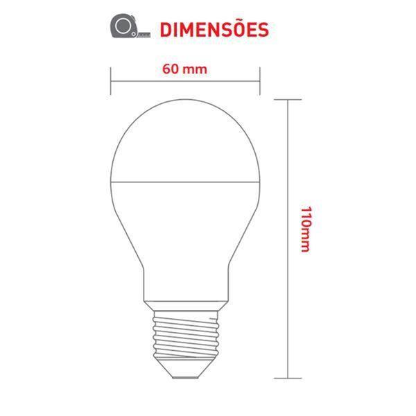 Imagem de Lâmpada Controled 2 Steps 9W 6500K Anti Inseto Ourolux