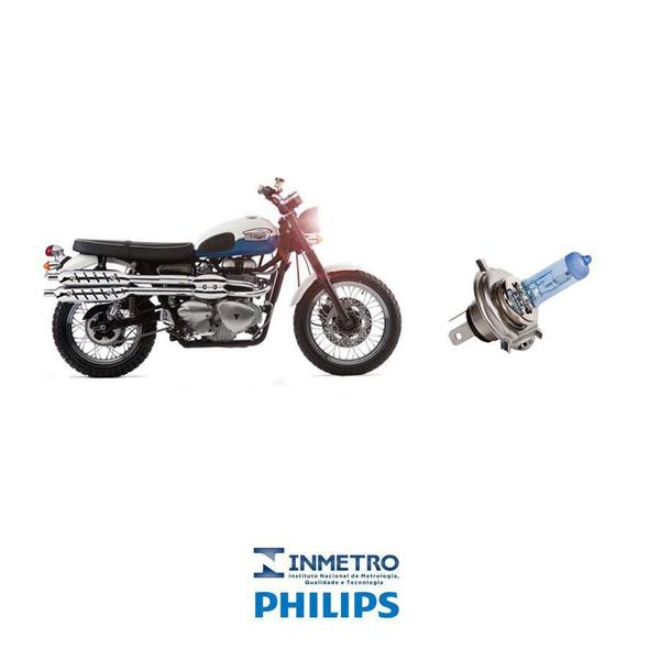 Imagem de Lâmpada CrystalVision Philips H4 TRIUMPH SCRAMBLER 900CC