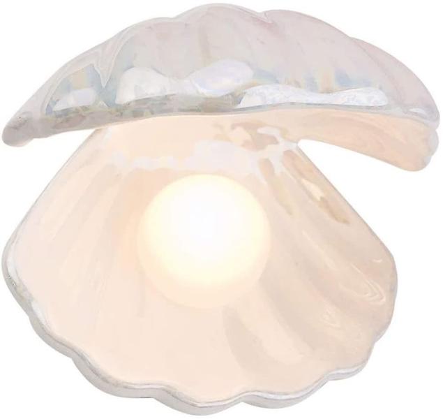 Imagem de Lâmpada de acento Seashell Pearl Light Night Light Pearl in