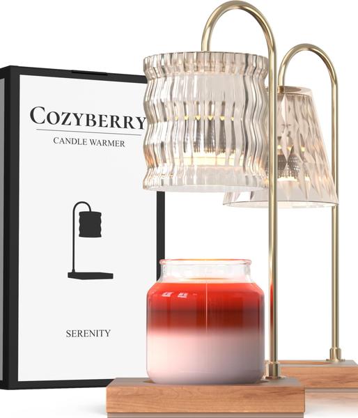 Imagem de Lâmpada de aquecimento de velas Cozyberry Glass Yankee Candle compatível