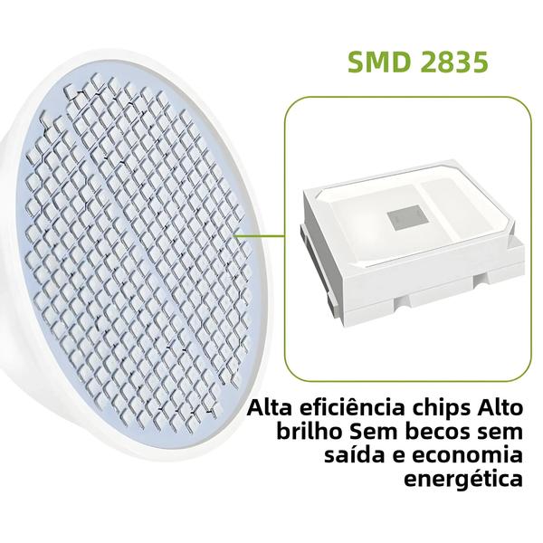 Lâmpada de Cultivo LED E27 Espectro Completo para Plantas Hidropônicas Imagem de Lâmpada de Cultivo LED E27 Espectro Completo para Plantas Hidropônicas