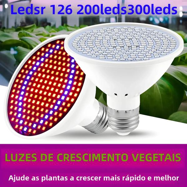 Lâmpada de Cultivo LED E27 Espectro Completo para Plantas Hidropônicas Imagem de Lâmpada de Cultivo LED E27 Espectro Completo para Plantas Hidropônicas