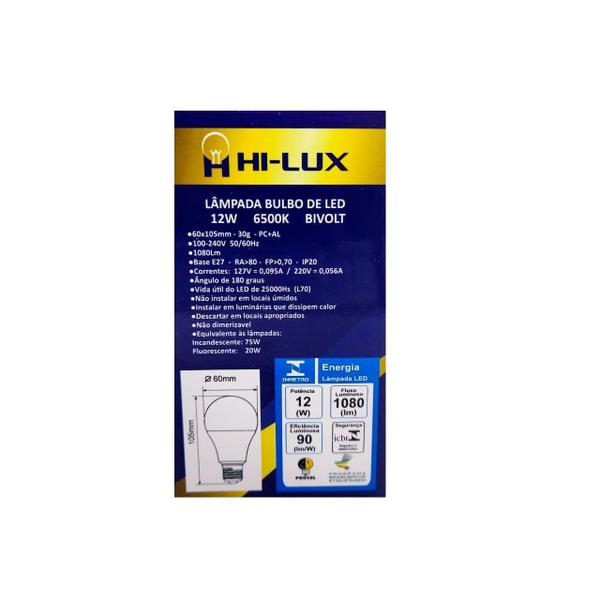 Imagem de Lampada De Led 12W 6500K