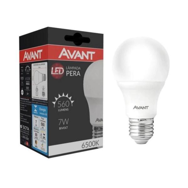 Imagem de Lampada de Led 7W Bivolt 110-220V Branco Frio kit com 30 Unidades E27