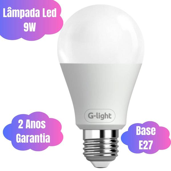 Imagem de Lâmpada de Led Bulbo Iluminação Funcional Branco Quente 9w 810 Lumens