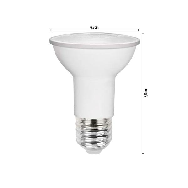 Lâmpada de Led PAR20 4,8W 4000K 36 E27 Bivolt - Save Energy - SE-110.2993 Imagem de Lâmpada de Led PAR20 4,8W 4000K 36 E27 Bivolt - Save Energy - SE-110.2993