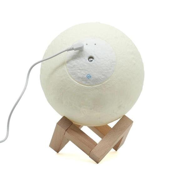 Imagem de Lâmpada De Lua Lunar Ar Humidificador Do Ar 3D Do Led Uso