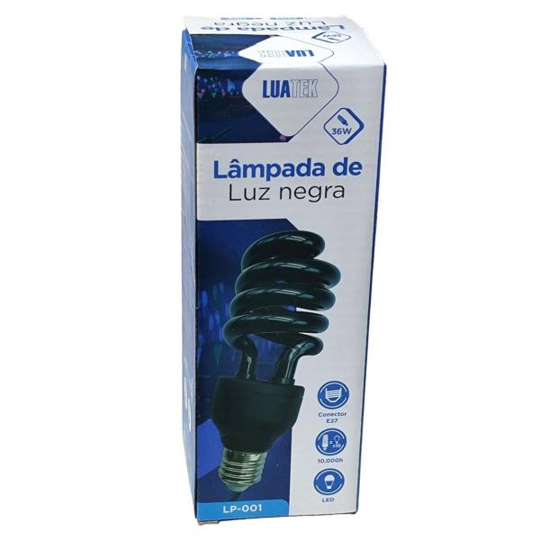 Imagem de Lâmpada De Luz Negra 110V / 36W Conector E27 Padrão Led