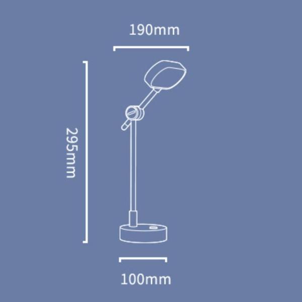 Imagem de Lâmpada de mesa de armazenamento dobrável de LED, olho de aprendizagem do aluno