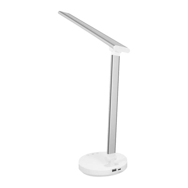 Imagem de Lâmpada de mesa led dobrável com função temporizador de 45mn porta de carregamento USB - Branco (Branco)