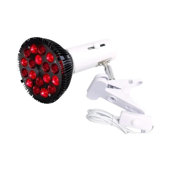 Lâmpada de Terapia com Luz Vermelha 54W (660nm e 850nm) - Alívio da Dor Imagem de Lâmpada de Terapia com Luz Vermelha 54W (660nm e 850nm) - Alívio da Dor