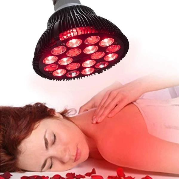 Lâmpada de Terapia com Luz Vermelha 54W (660nm e 850nm) - Alívio da Dor Imagem de Lâmpada de Terapia com Luz Vermelha 54W (660nm e 850nm) - Alívio da Dor