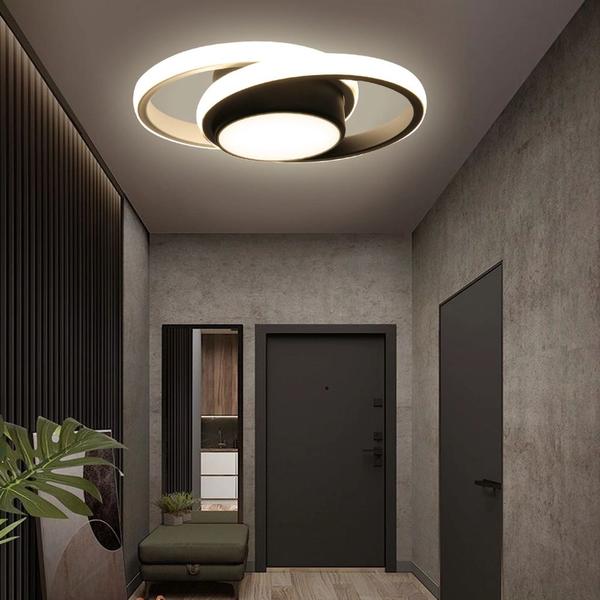 Imagem de Lâmpada de teto LED de design moderno Mini luminária pendente ajustável de 3 cores 1400LM 85-265V