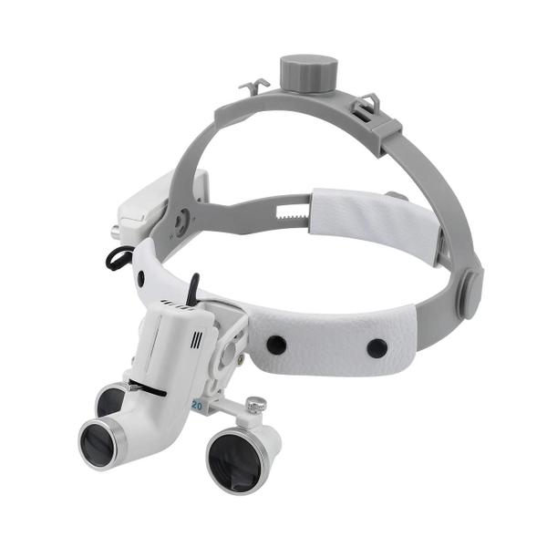 Imagem de Lâmpada Dental LED com Lupa Binocular Ajustável 2.5x/3.5x - 5W