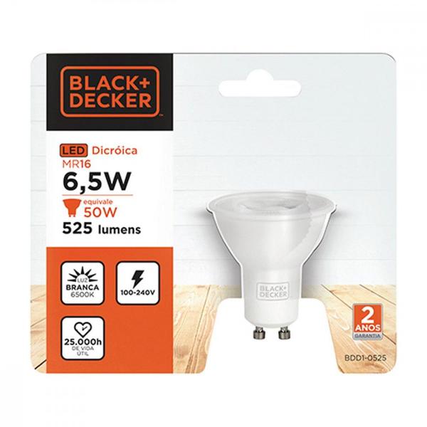 Imagem de Lampada Dicroica 6,5W Led 6500K B_D Gu10