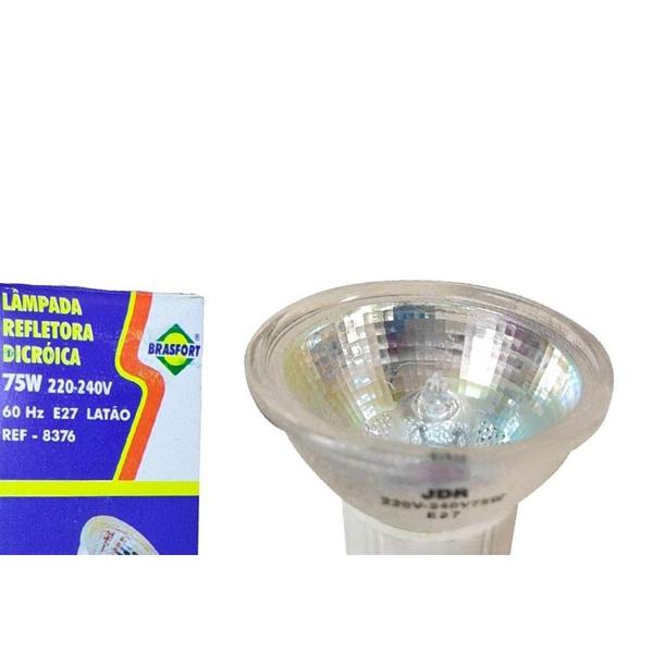 Imagem de Lampada Dicroica Brasfort 75Wx220V. Soquete E-27